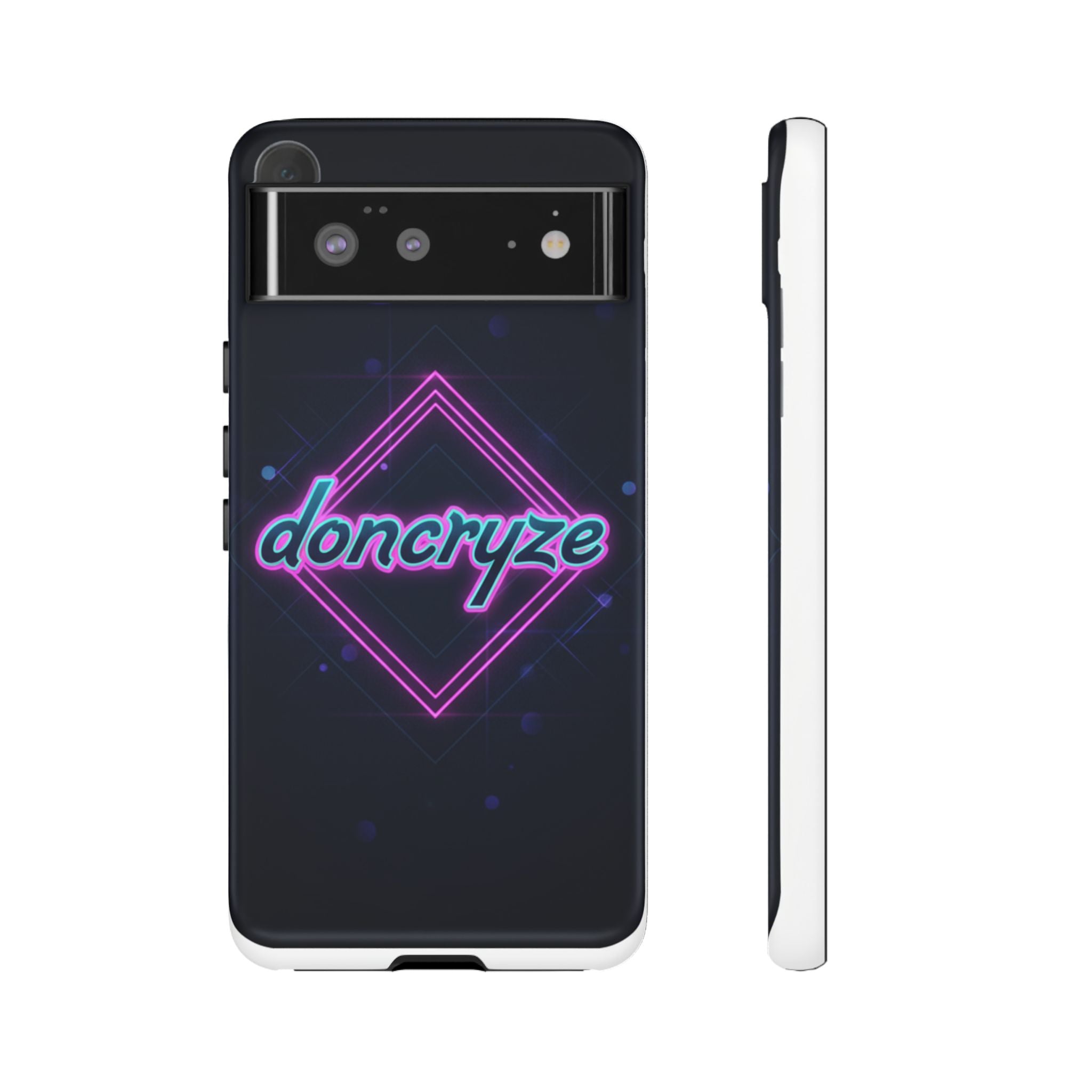 DonCryze Neon Diamond Robuste Handyhülle