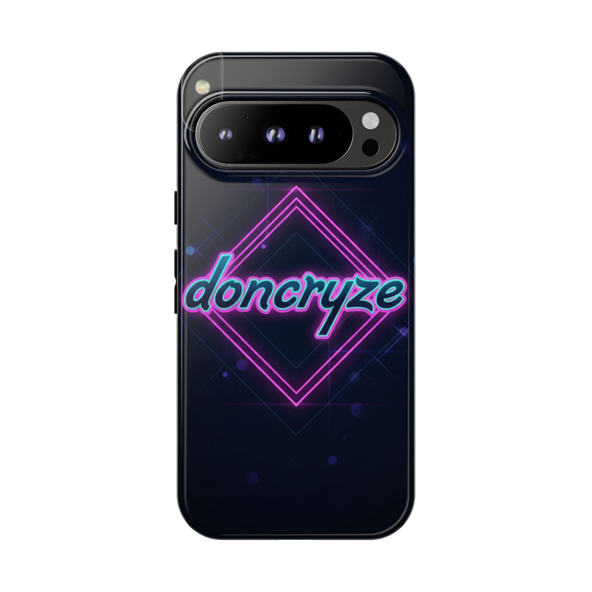 DonCryze Neon Diamond Robuste Handyhülle