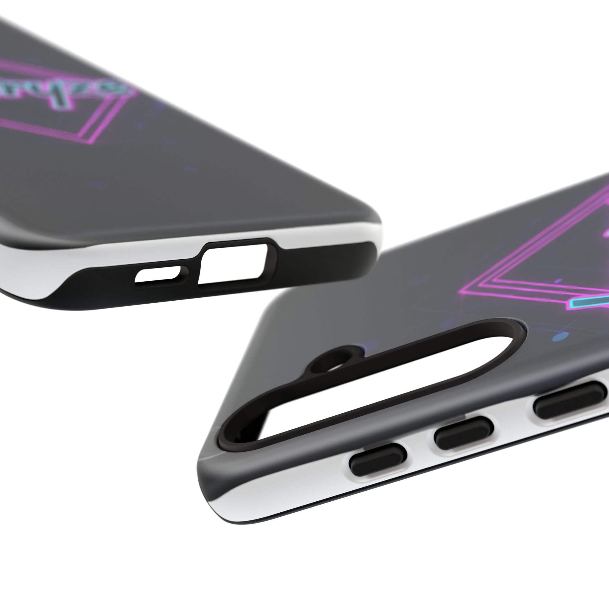 DonCryze Neon Diamond Robuste Handyhülle