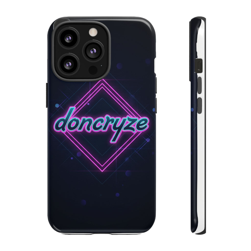 DonCryze Neon Diamond Robuste Handyhülle