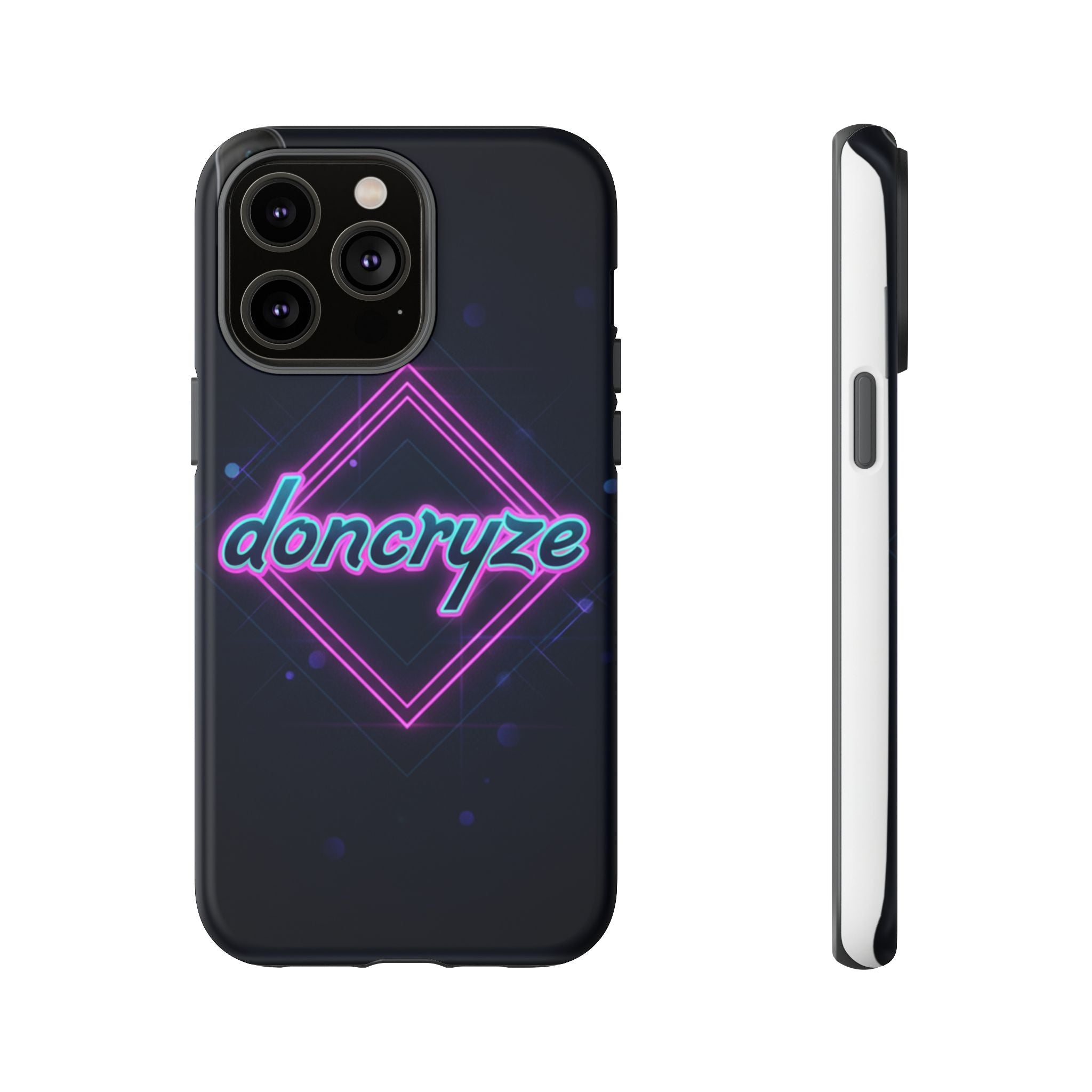 DonCryze Neon Diamond Robuste Handyhülle