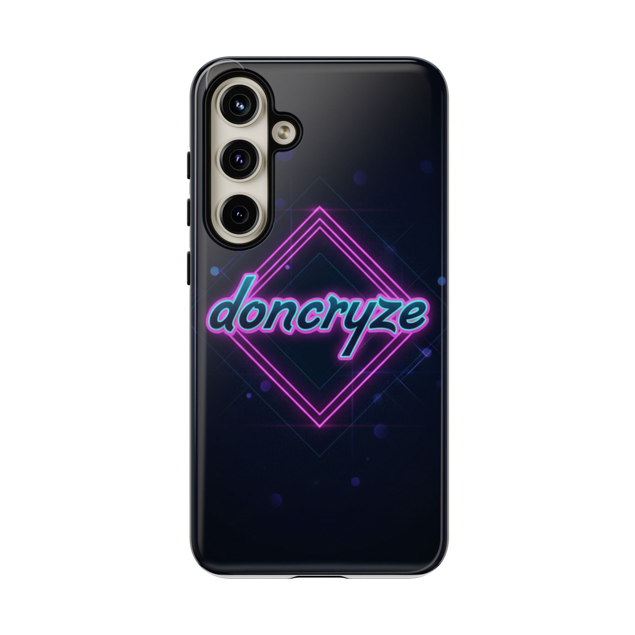 DonCryze Neon Diamond Robuste Handyhülle
