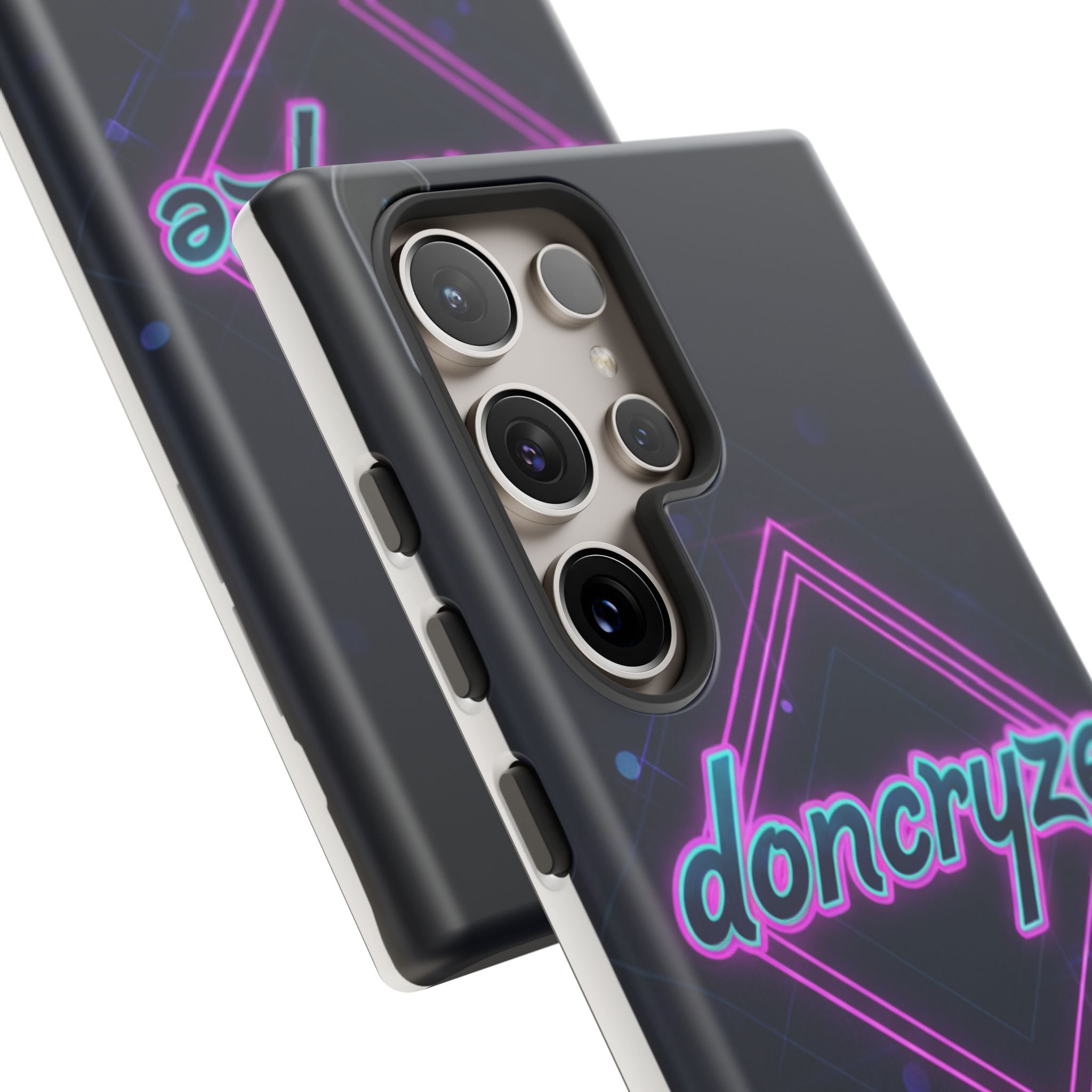 DonCryze Neon Diamond Robuste Handyhülle