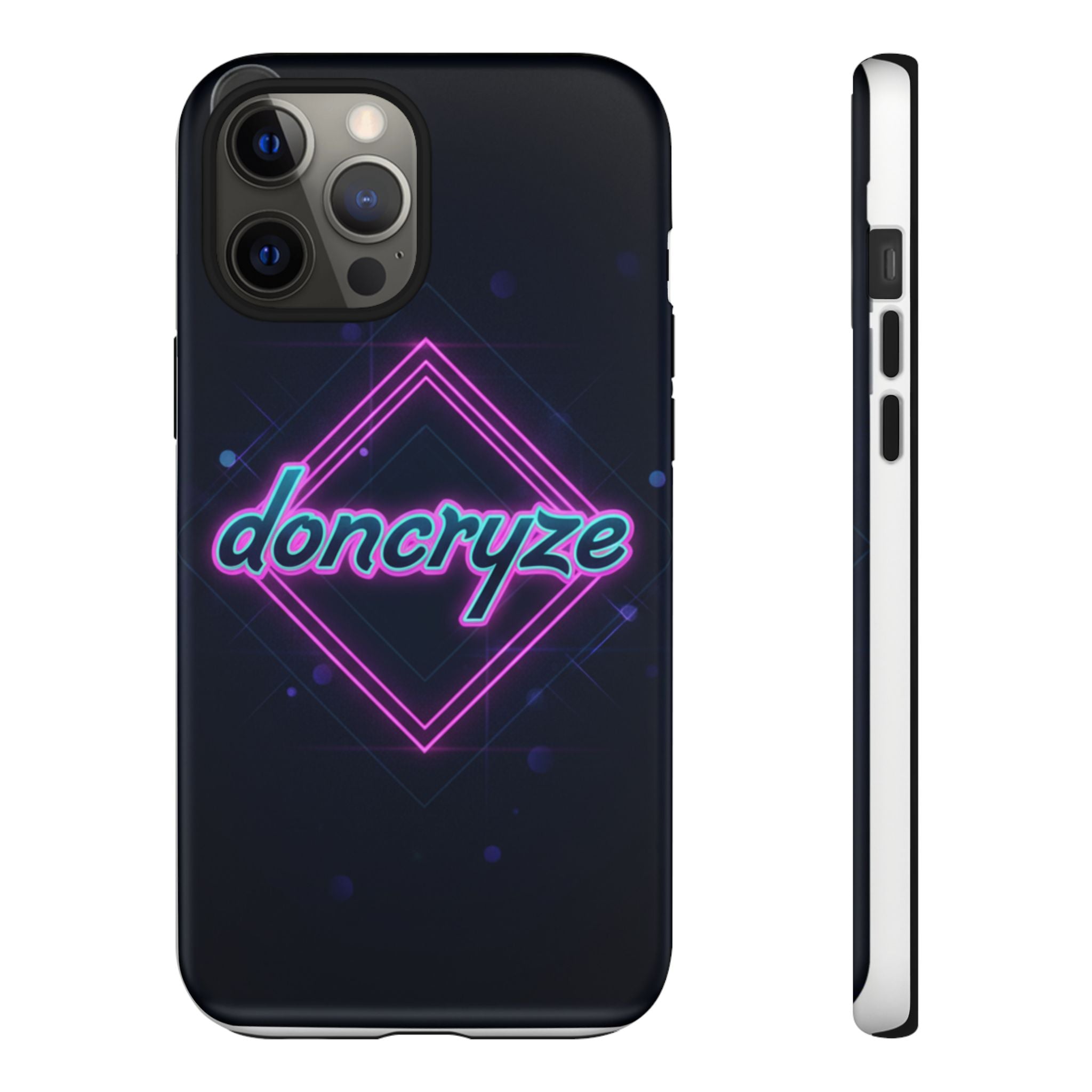 DonCryze Neon Diamond Robuste Handyhülle