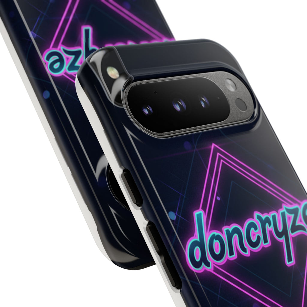 DonCryze Neon Diamond Robuste Handyhülle