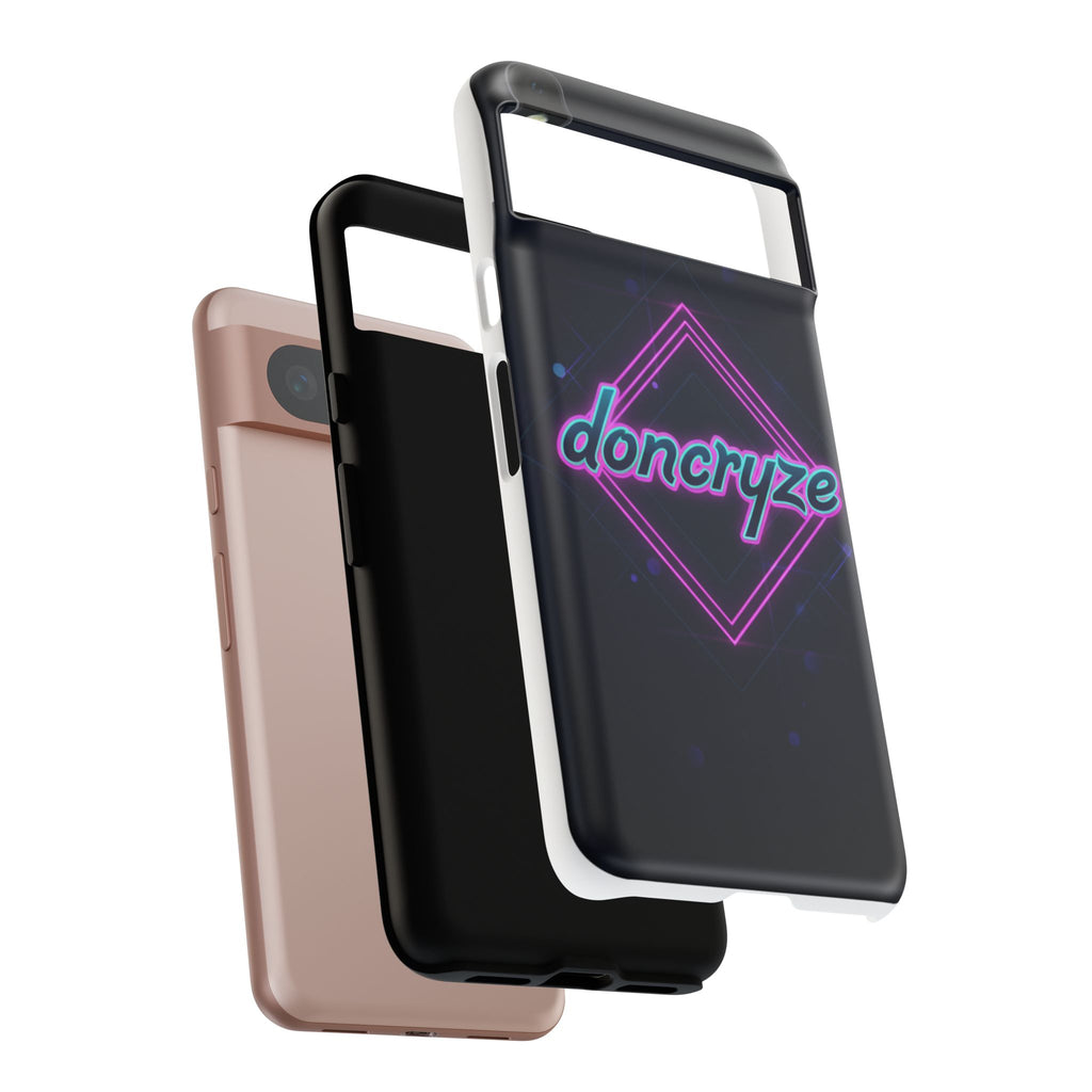 DonCryze Neon Diamond Robuste Handyhülle