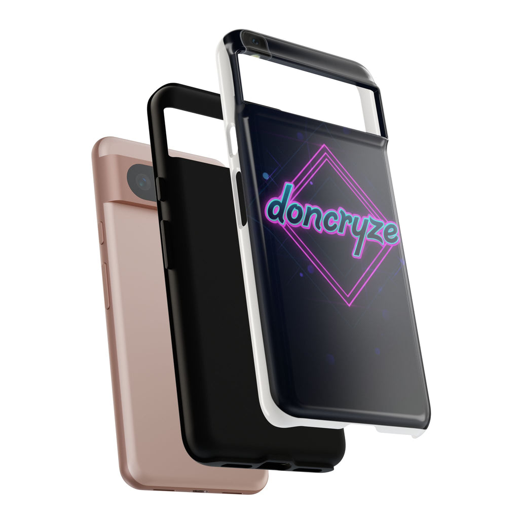 DonCryze Neon Diamond Robuste Handyhülle