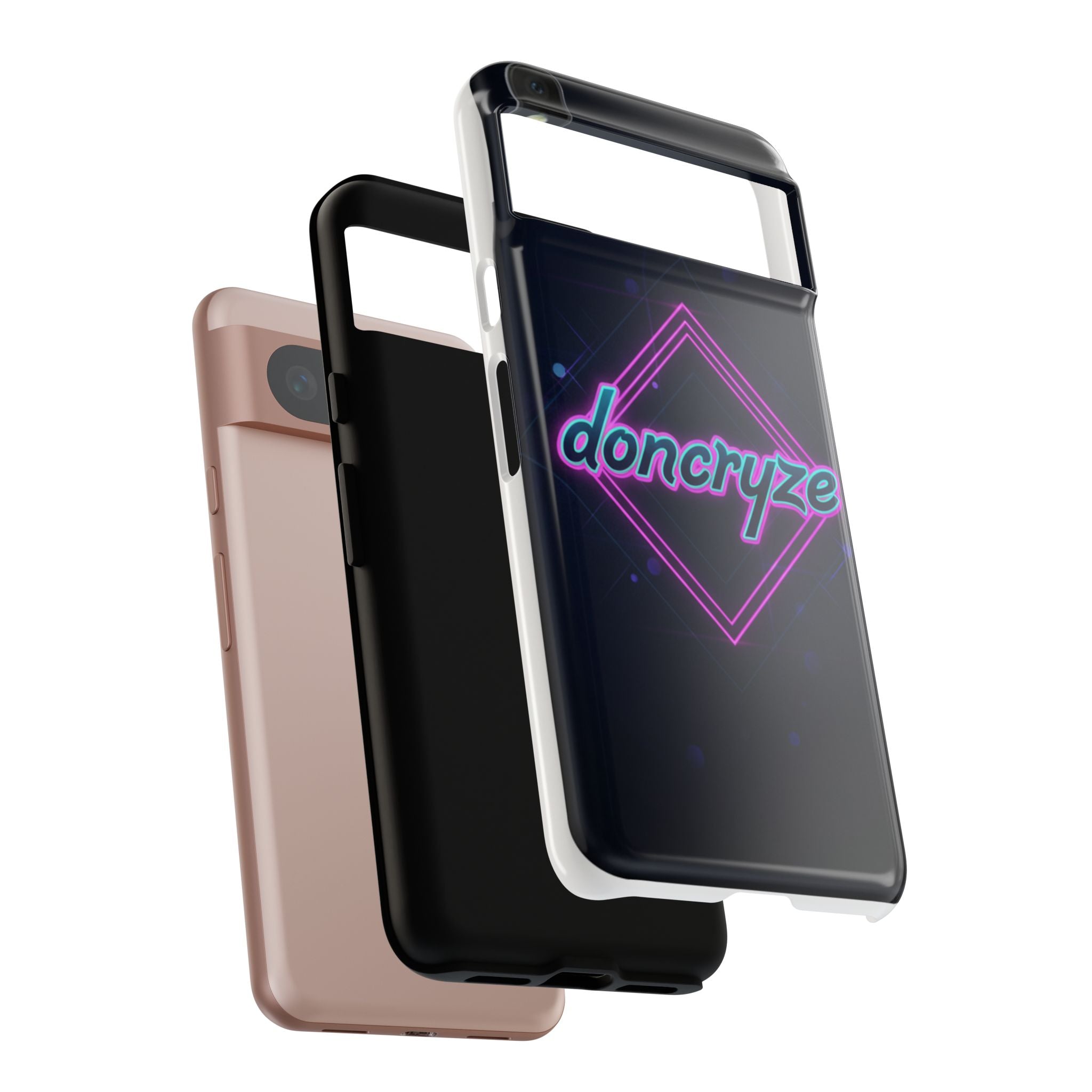 DonCryze Neon Diamond Robuste Handyhülle