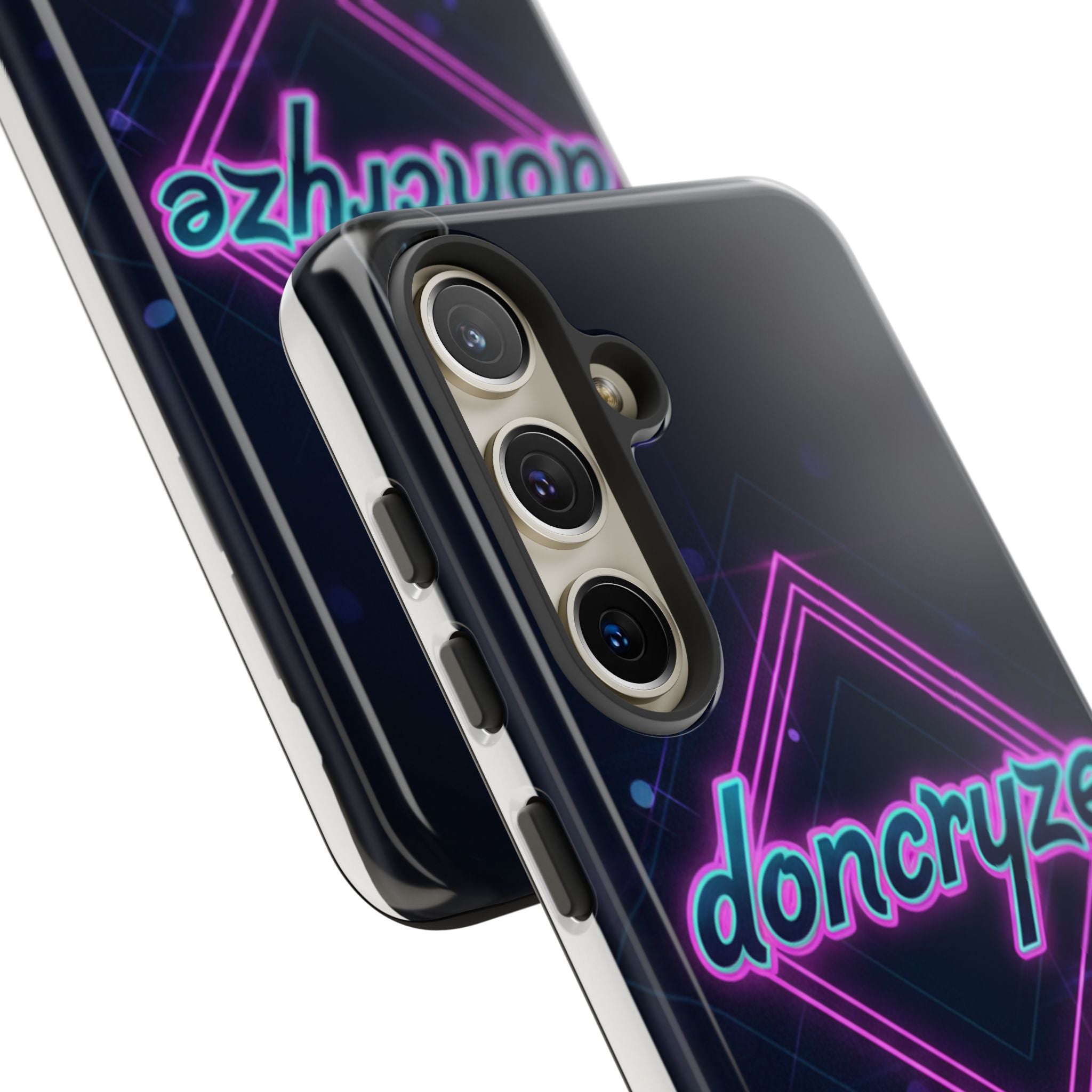 DonCryze Neon Diamond Robuste Handyhülle
