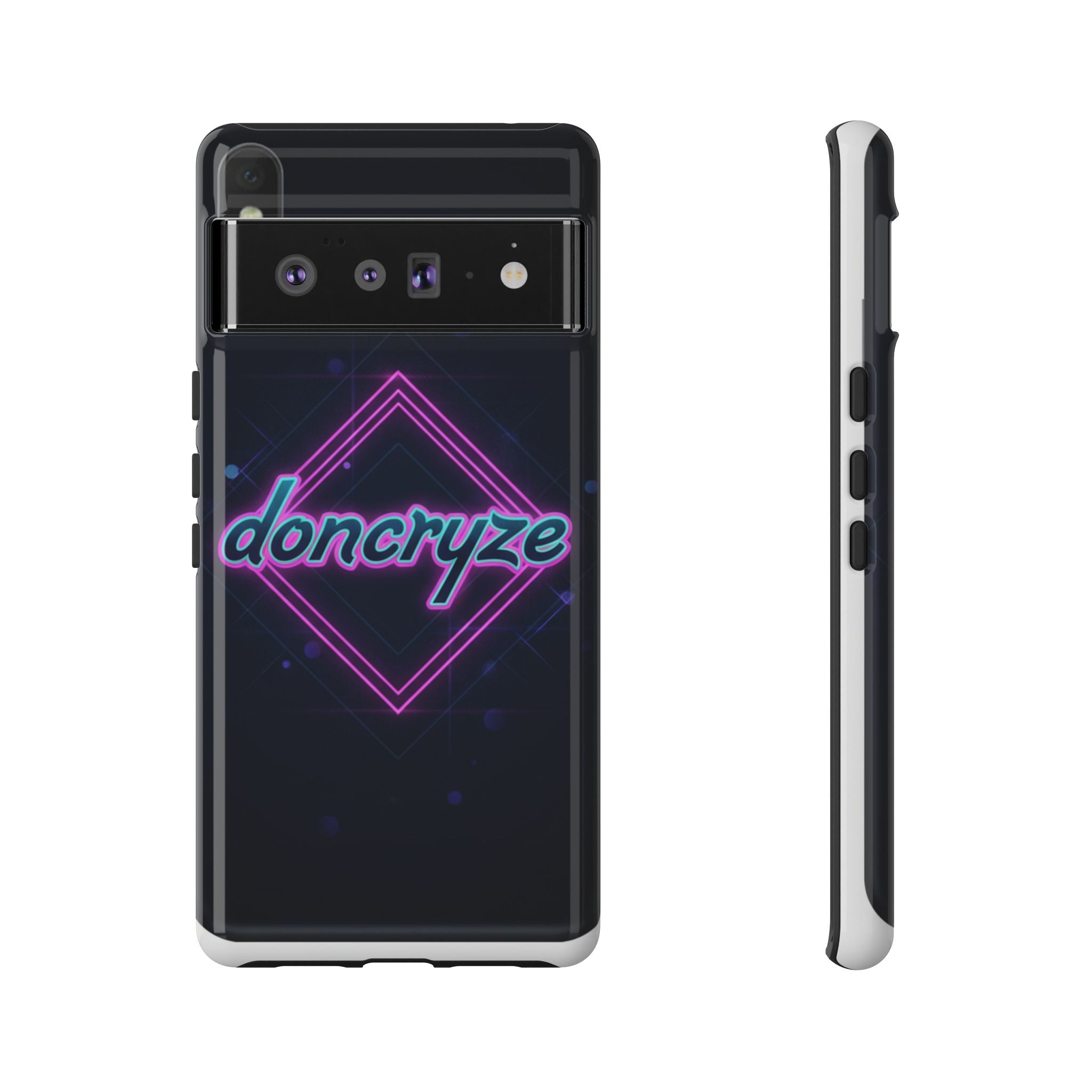 DonCryze Neon Diamond Robuste Handyhülle