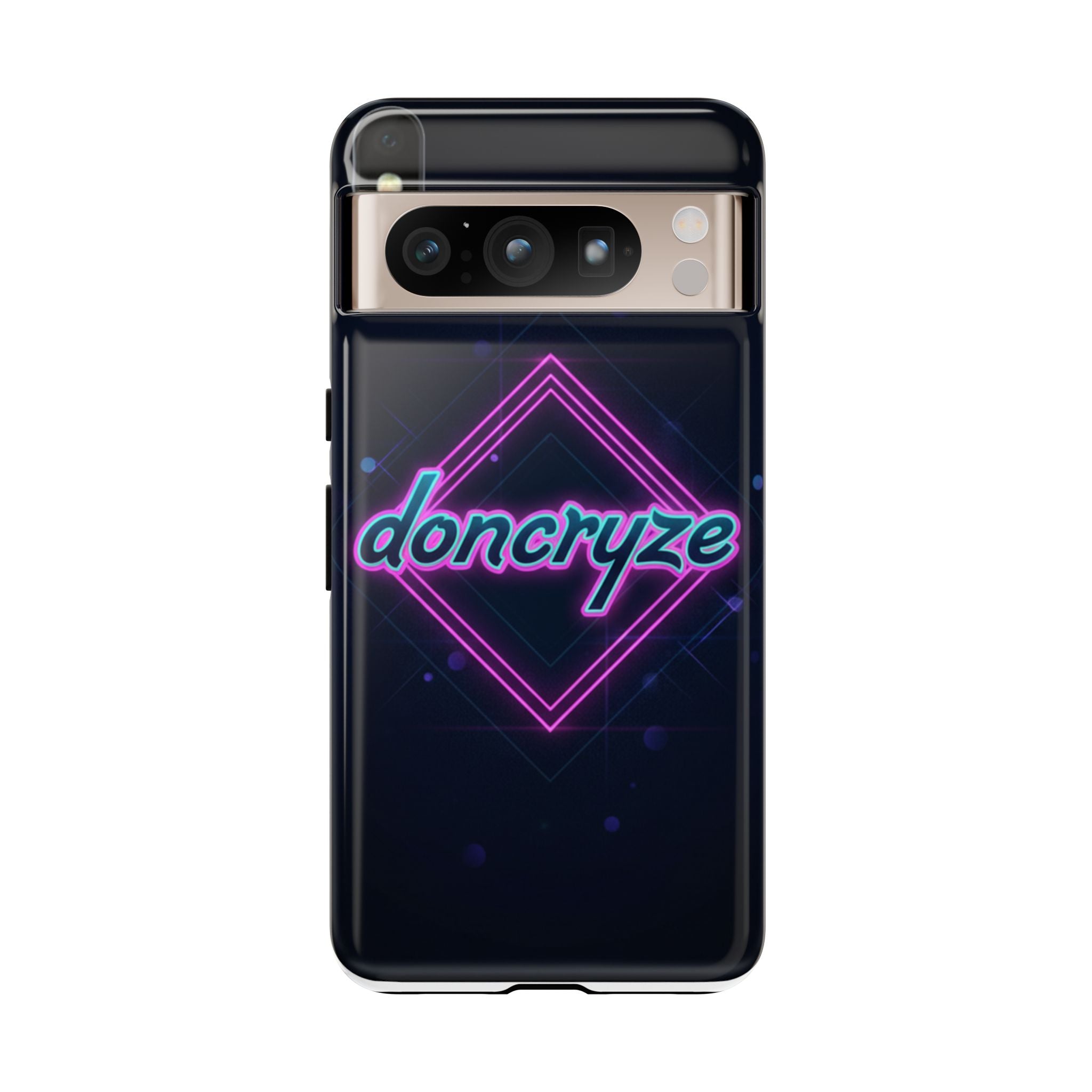 DonCryze Neon Diamond Robuste Handyhülle