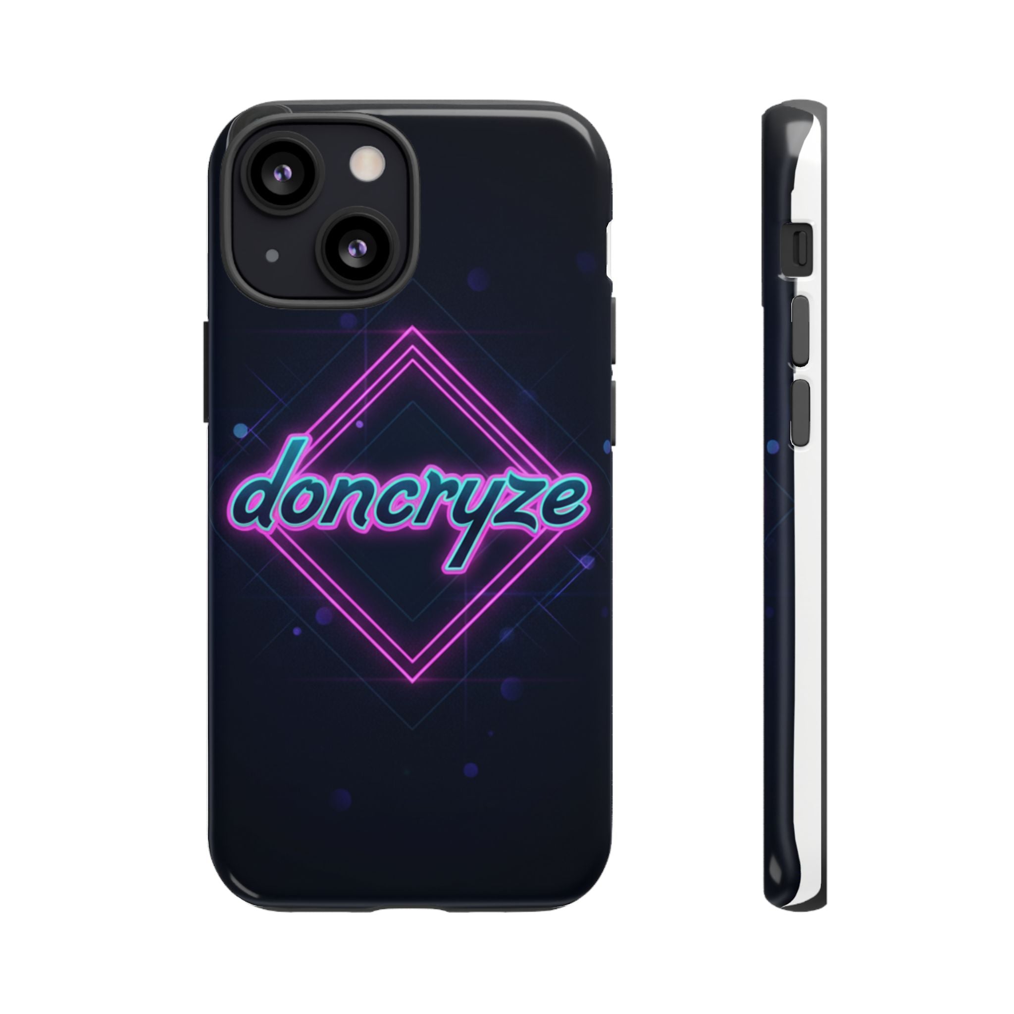 DonCryze Neon Diamond Robuste Handyhülle
