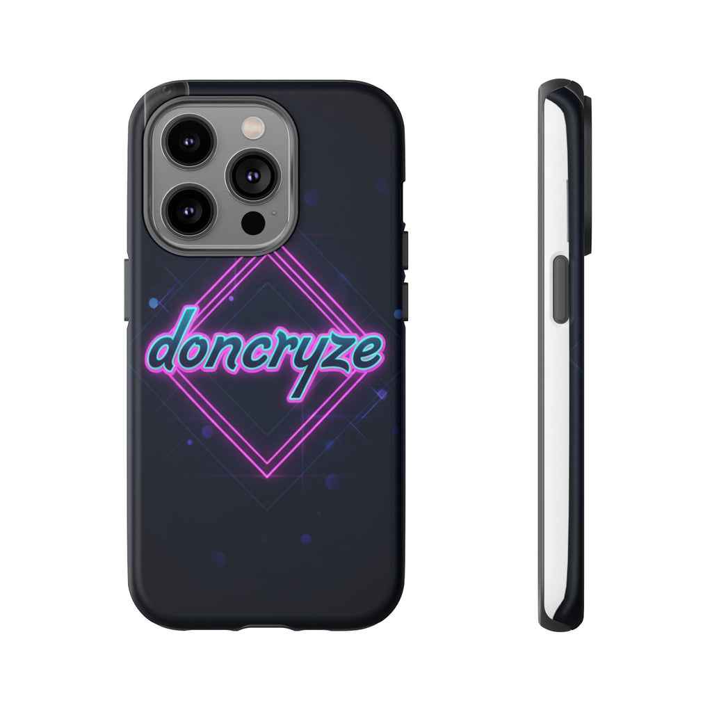 DonCryze Neon Diamond Robuste Handyhülle