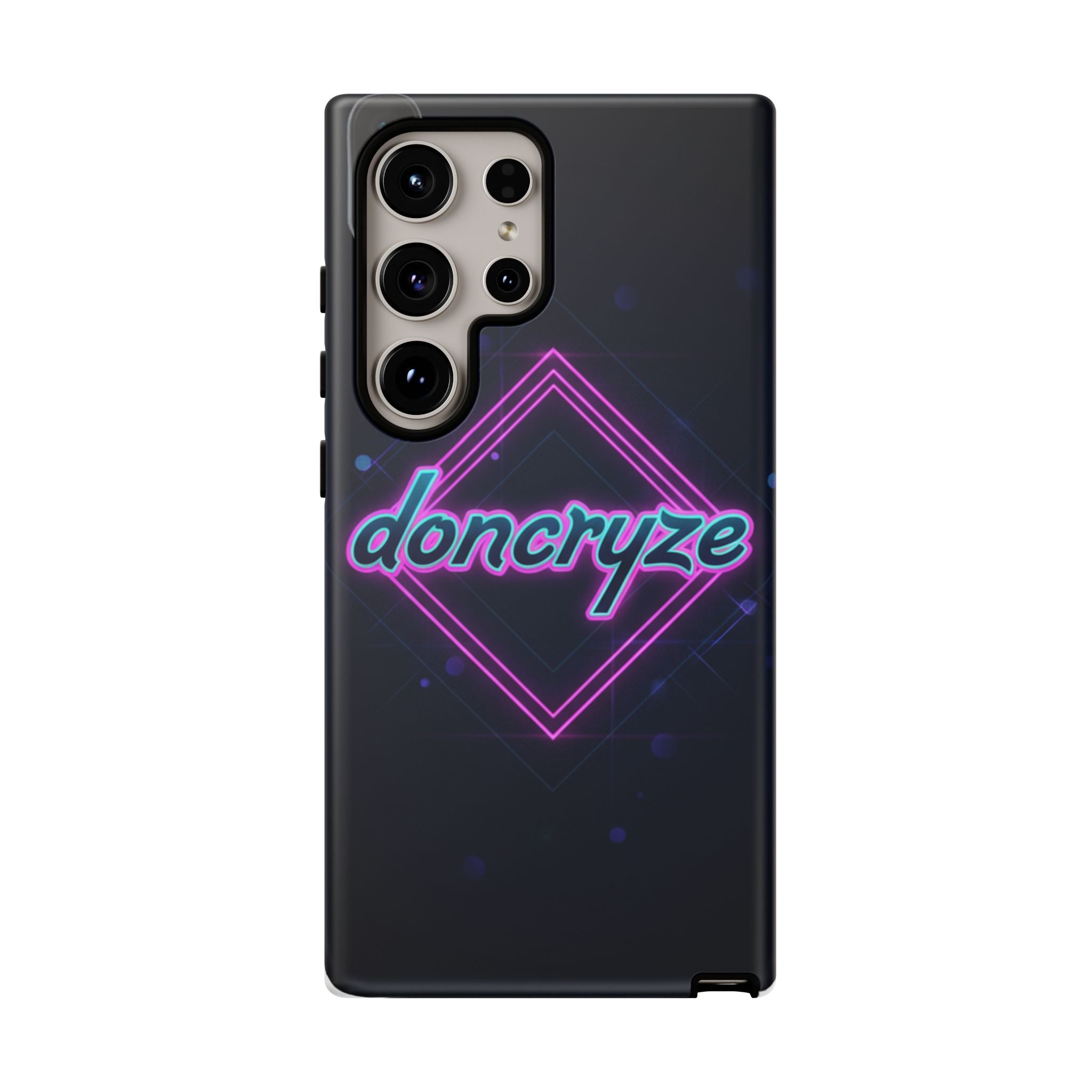 DonCryze Neon Diamond Robuste Handyhülle