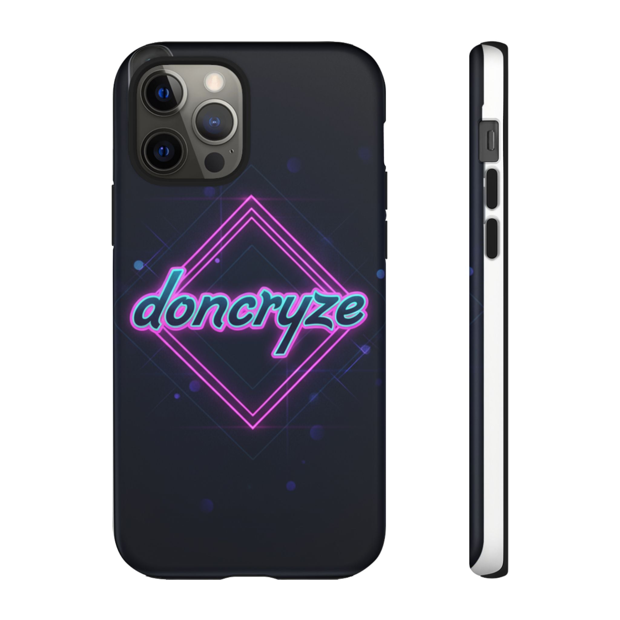 DonCryze Neon Diamond Robuste Handyhülle