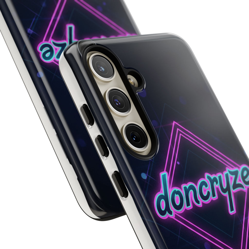DonCryze Neon Diamond Robuste Handyhülle