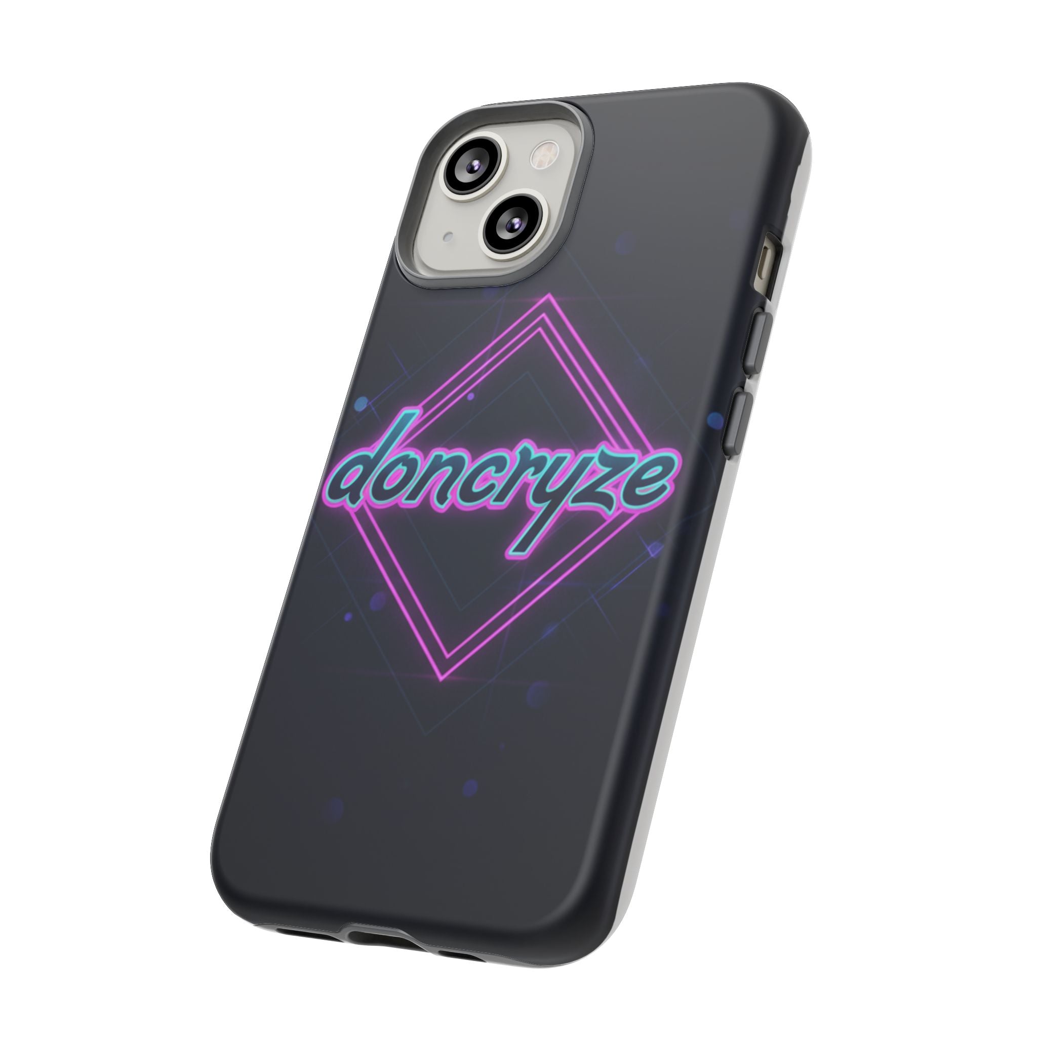 DonCryze Neon Diamond Robuste Handyhülle