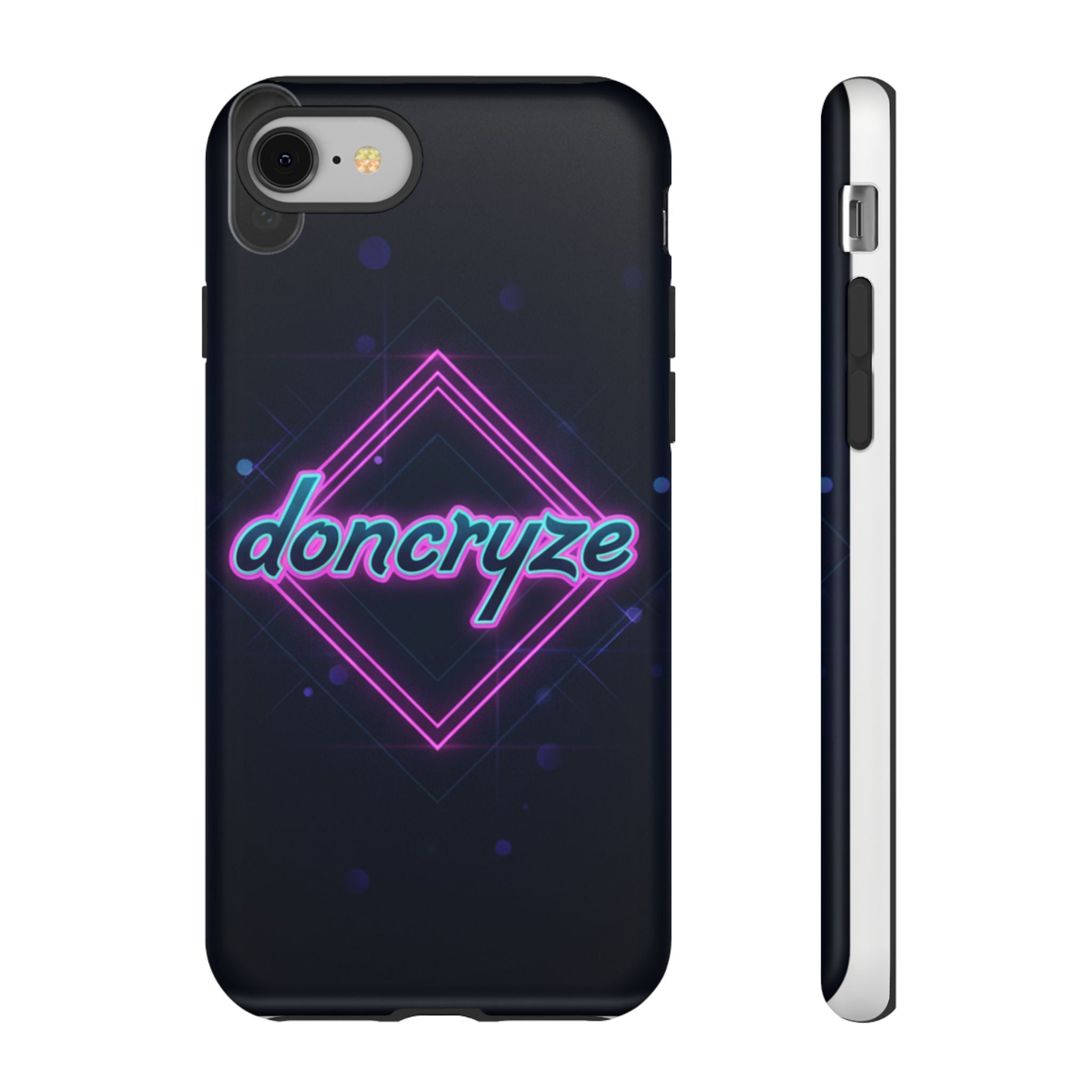 DonCryze Neon Diamond Robuste Handyhülle