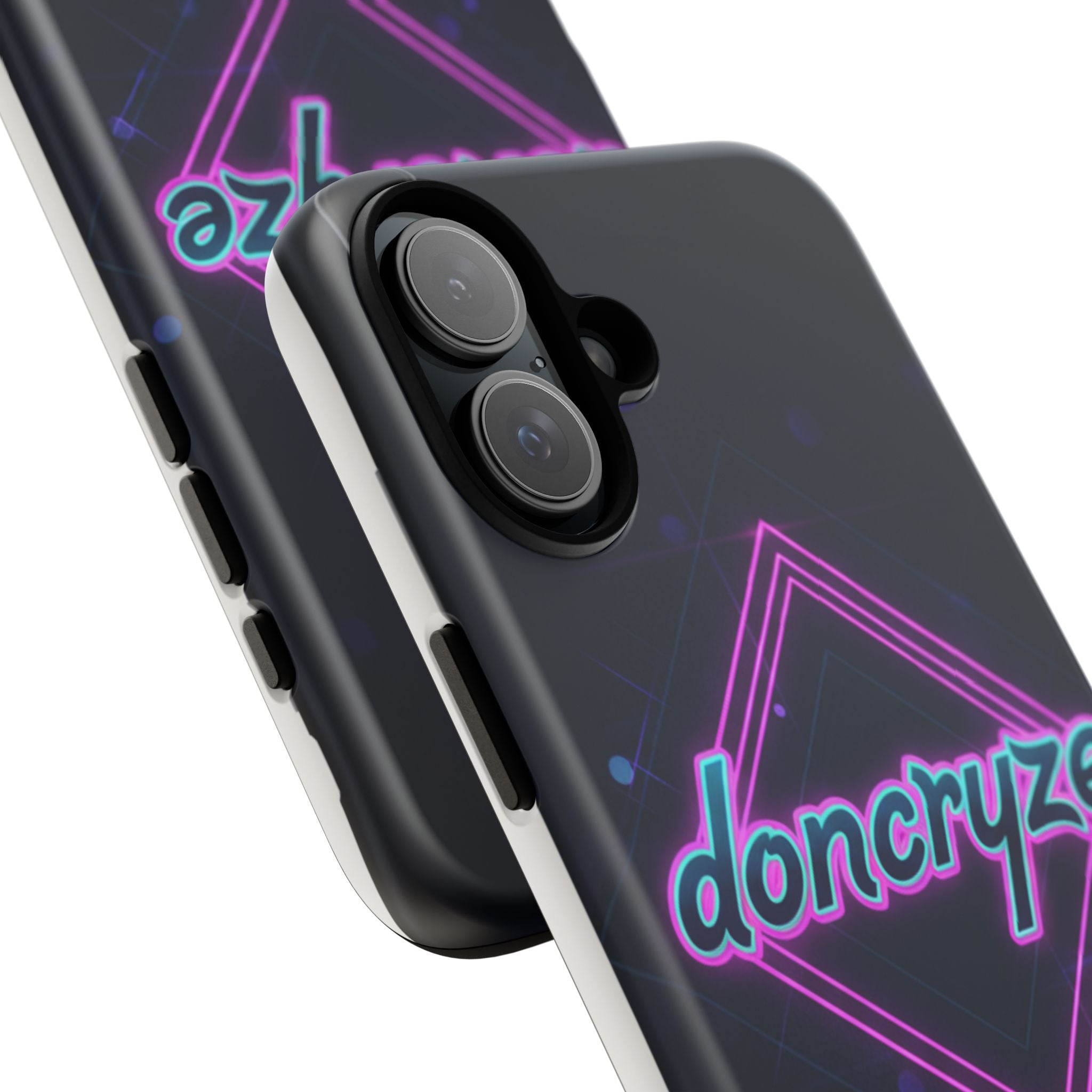 DonCryze Neon Diamond Robuste Handyhülle