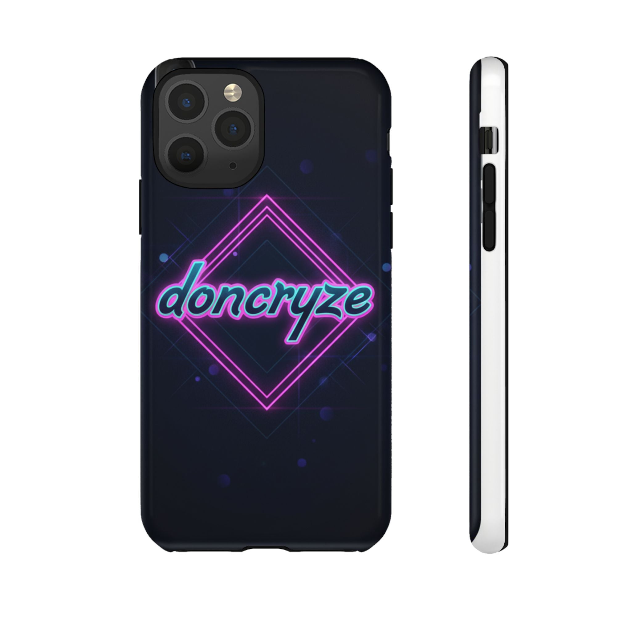 DonCryze Neon Diamond Robuste Handyhülle